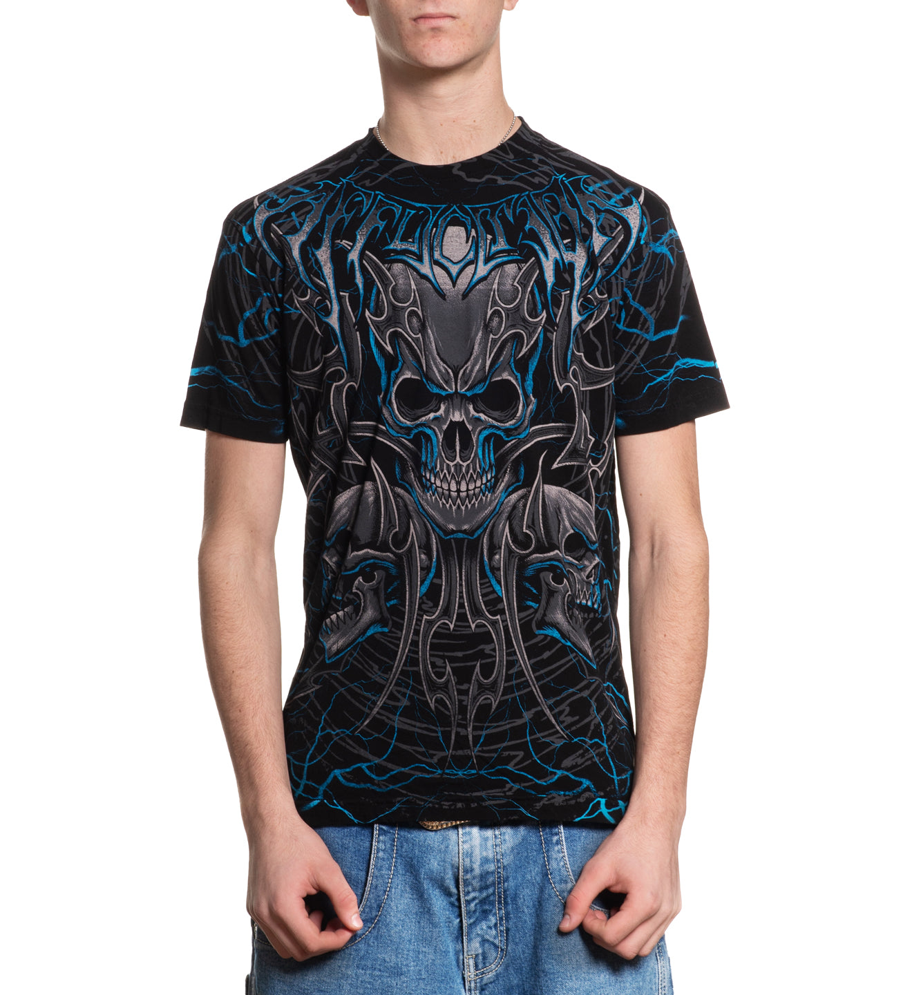 【新品☆正規品】AFFLICTION CLOTHING バンドT サイズS 黒 Street Savage Tee – Affliction Clothing