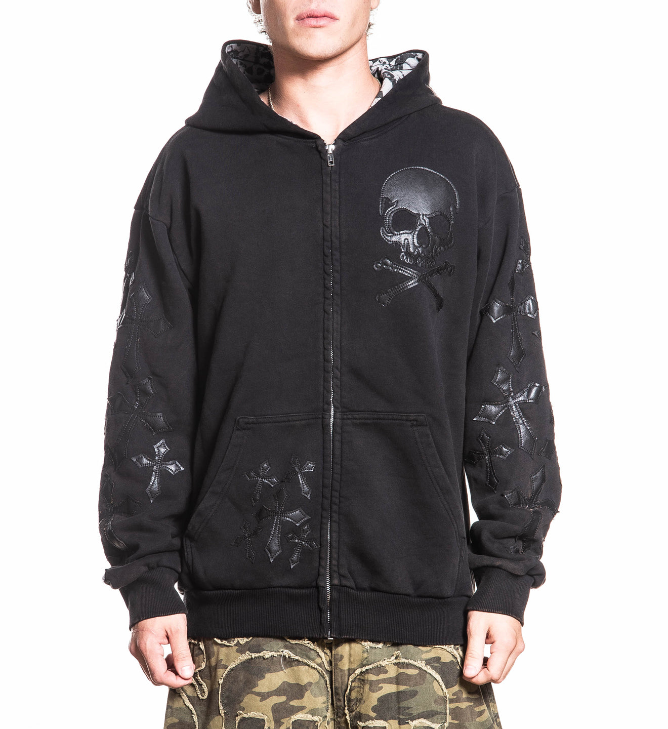 Tompson Zip-Up Hood – Affliction Clothing