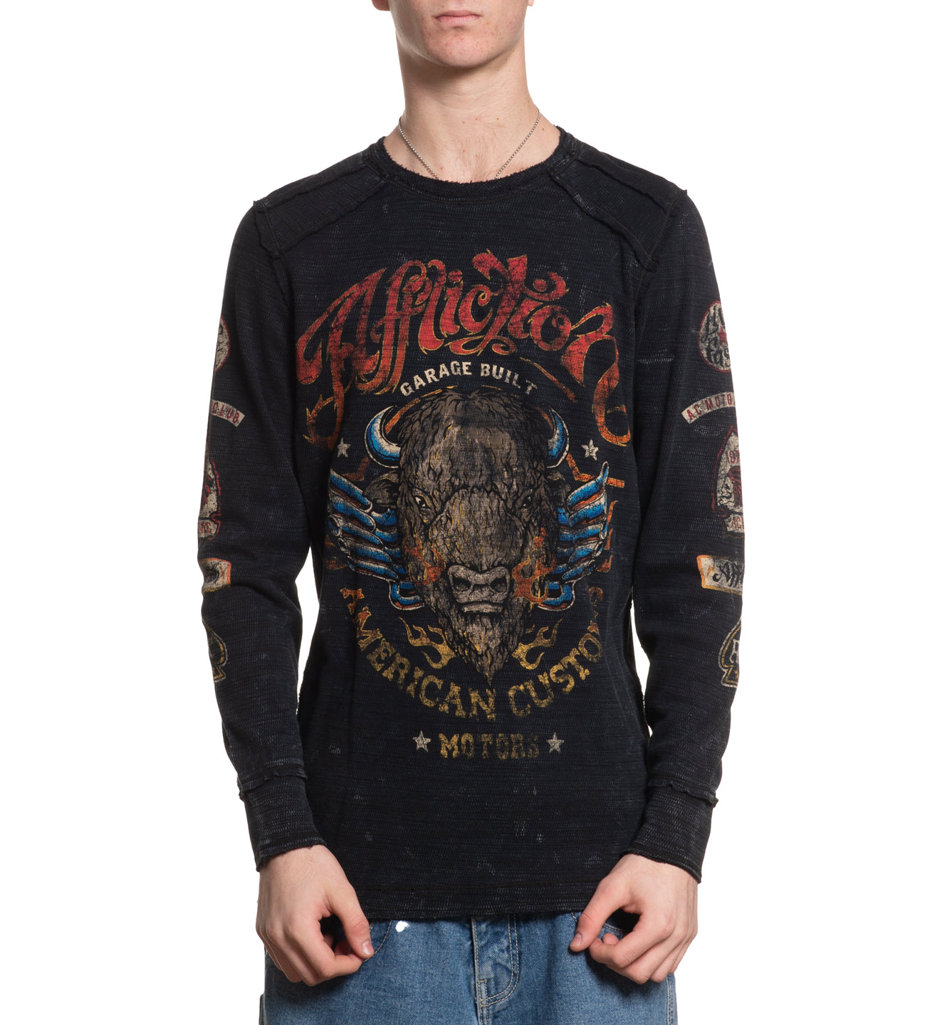 Dakota Hills Reversible Tee – Affliction Clothing