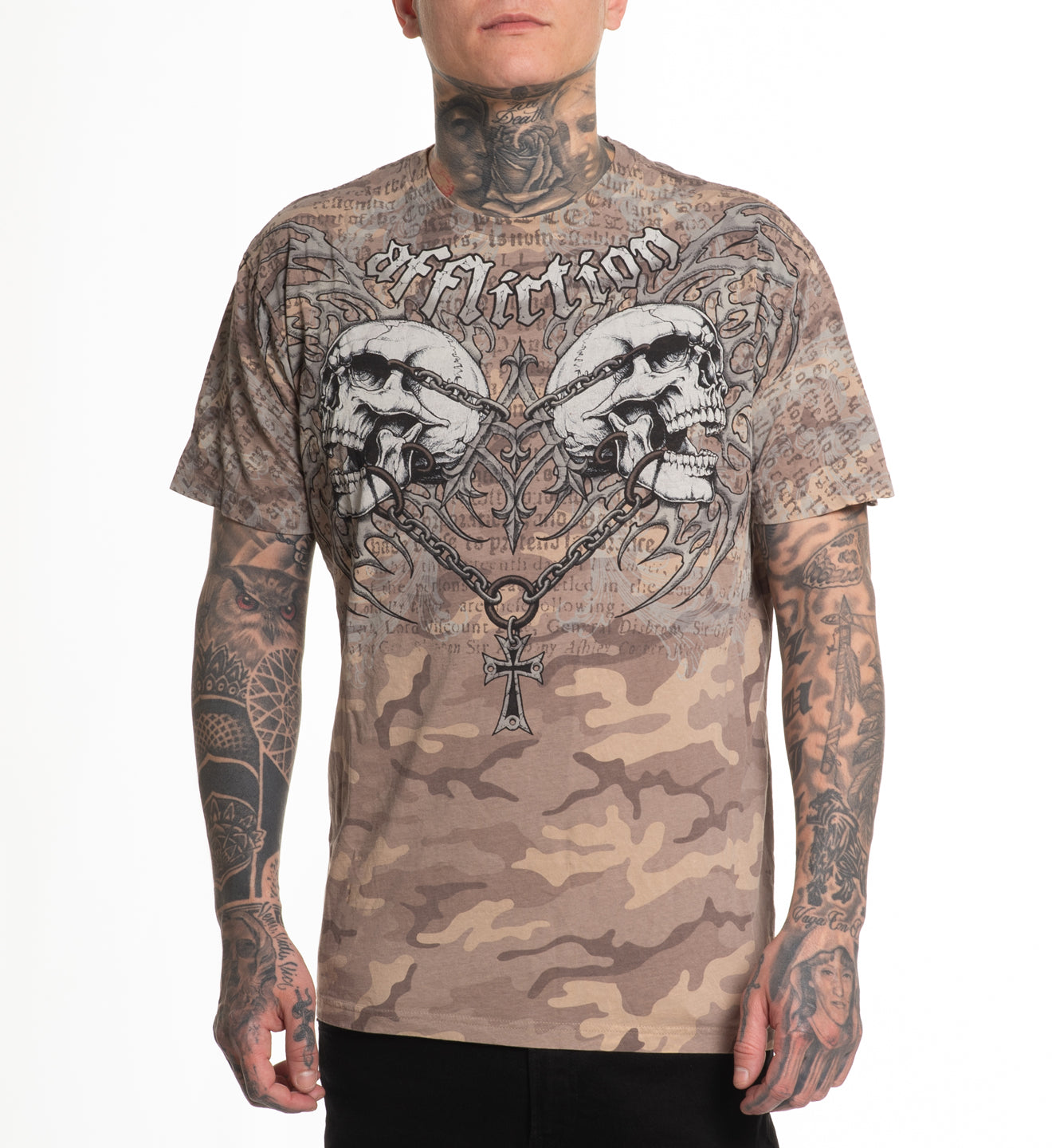 AFFLICTED アフリクテッド Collapse Tee – Affliction Clothing