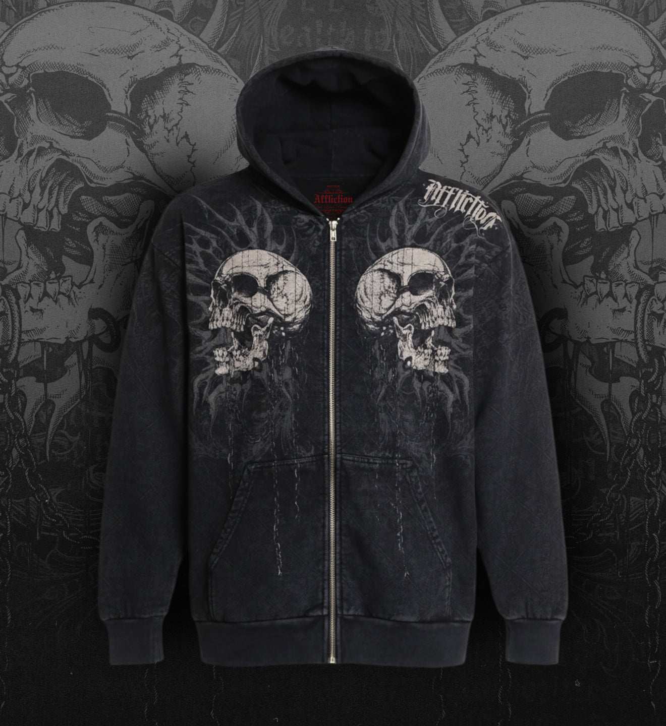 Collapse Zip-Up Hoodie – Affliction Clothing