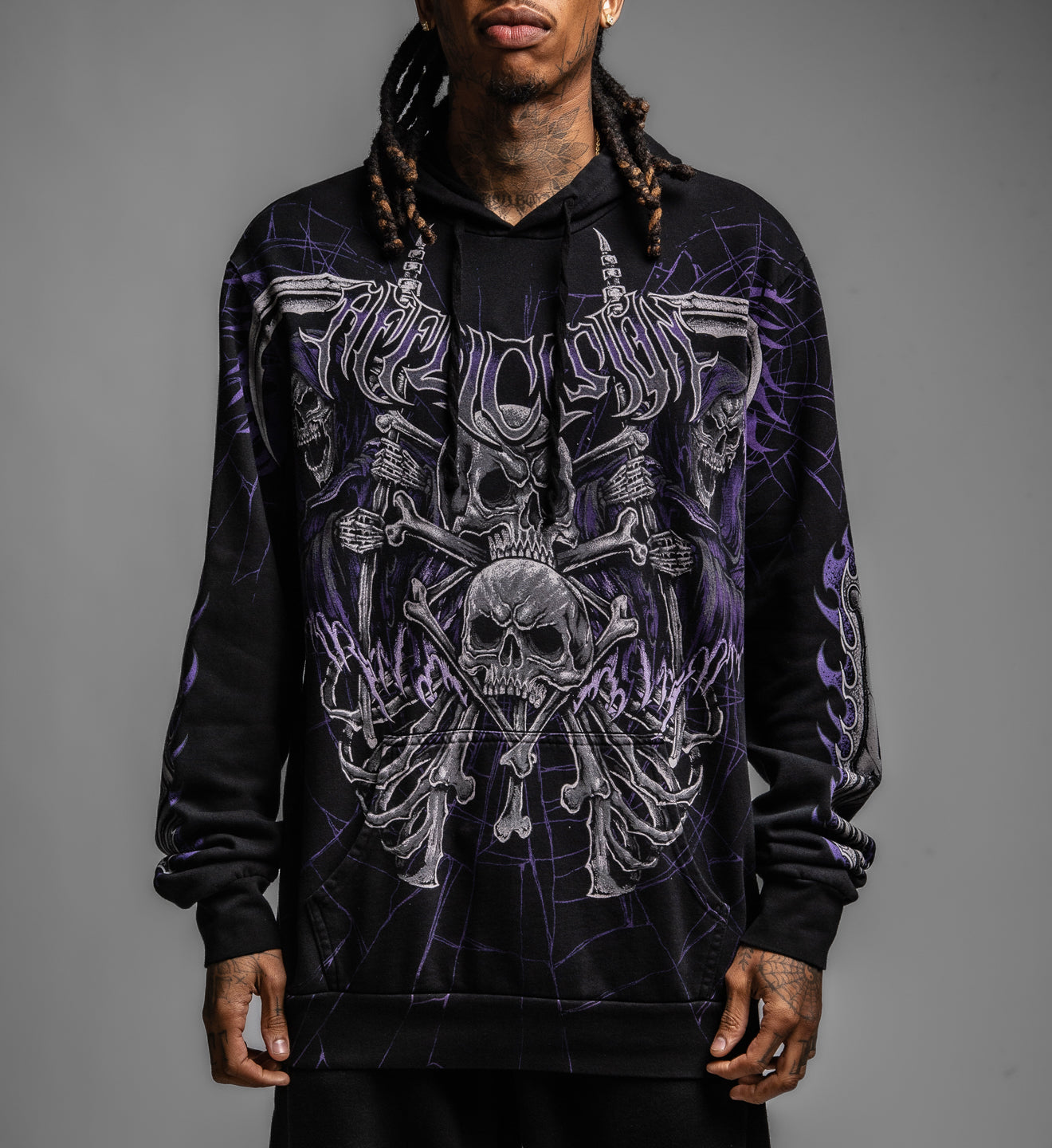 Darkness Falls Po Hood – Affliction Clothing