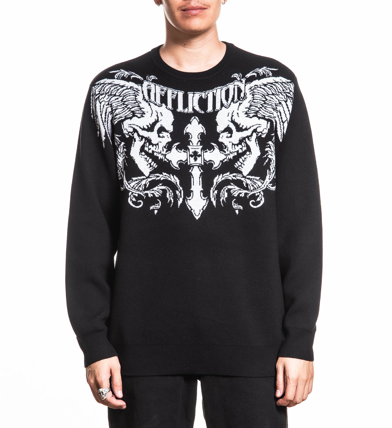 Winged Up Knit Sweater – Affliction Clothing
