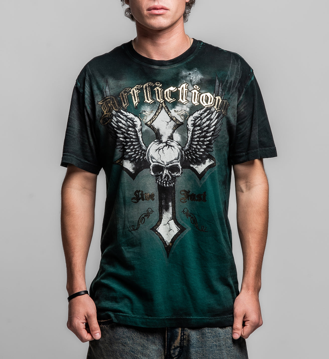 Live Fast Tee – Affliction Clothing