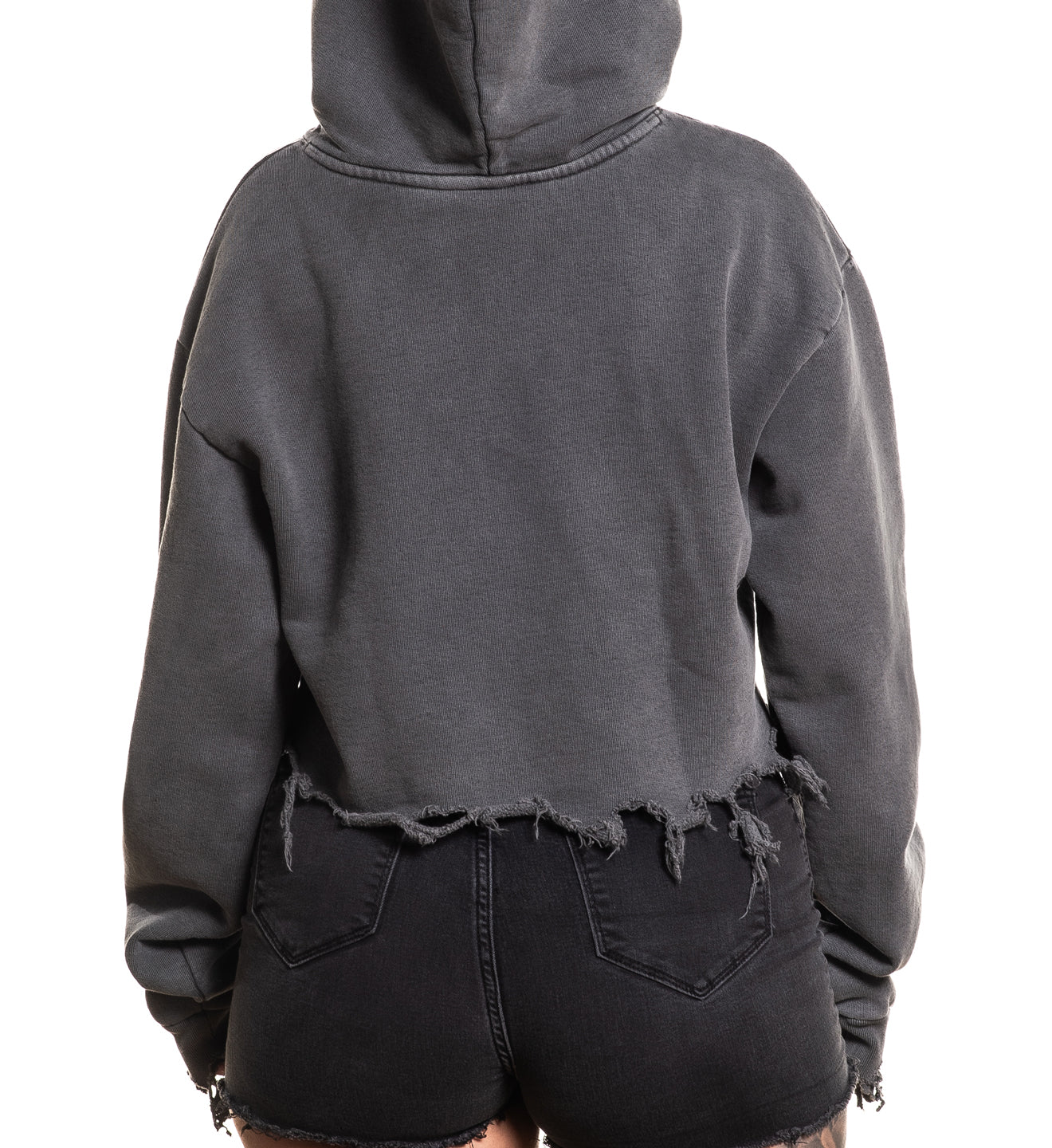 Angels Crop Hoodie