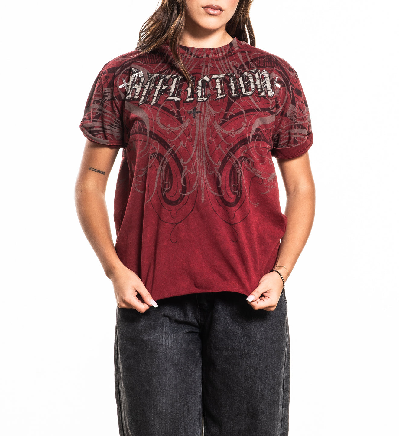 Divine Sorrow Tee – Affliction Clothing