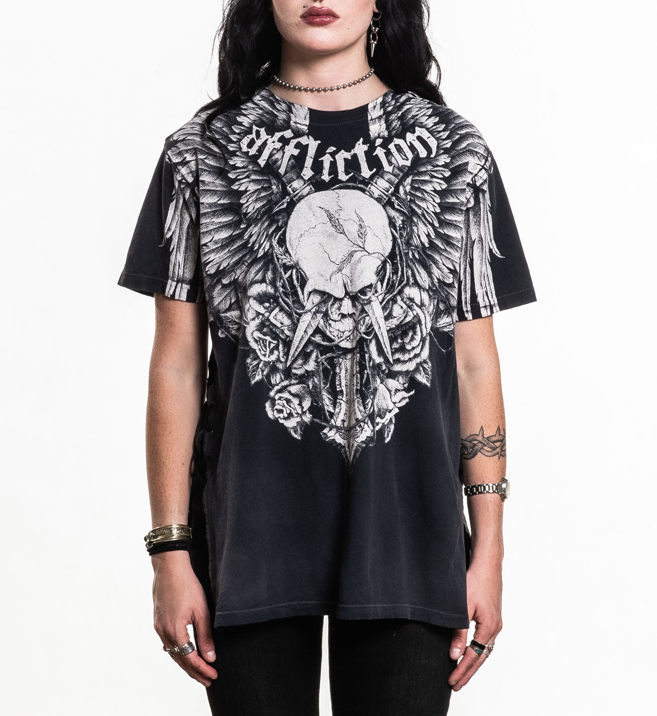 Crossed Over Tee – Affliction Clothing