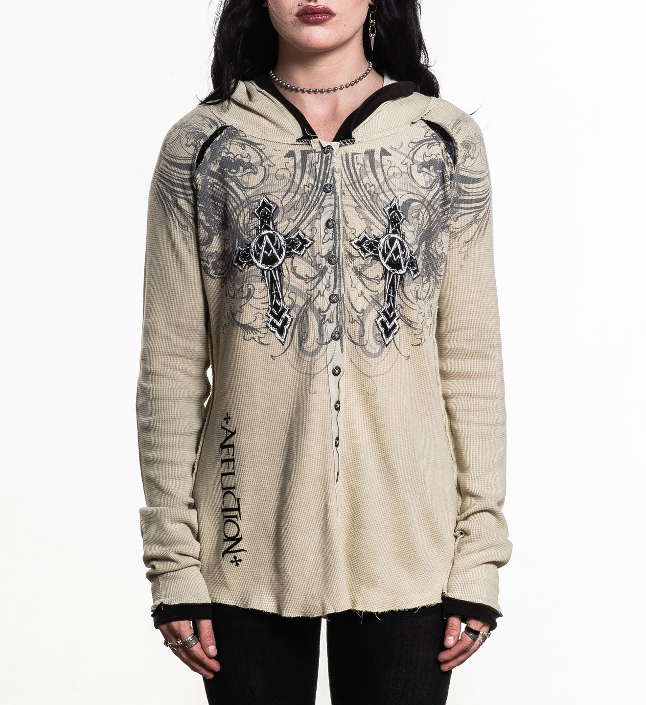 Winged Dagger LS Hoodie