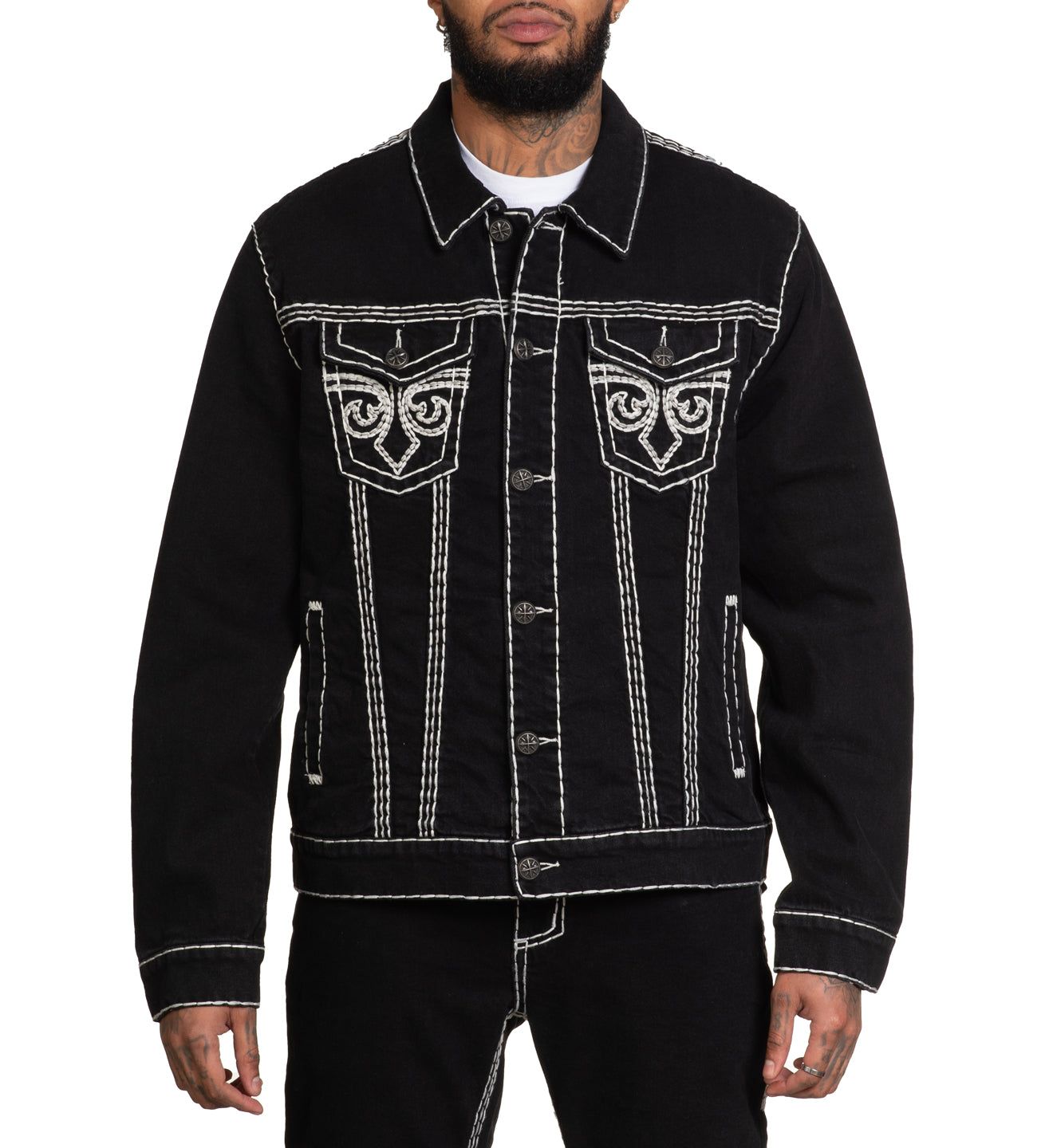 Black Denim Jacket – Affliction Clothing