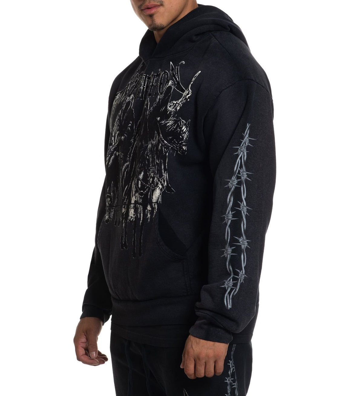 Black Night PO Hood - Affliction Clothing