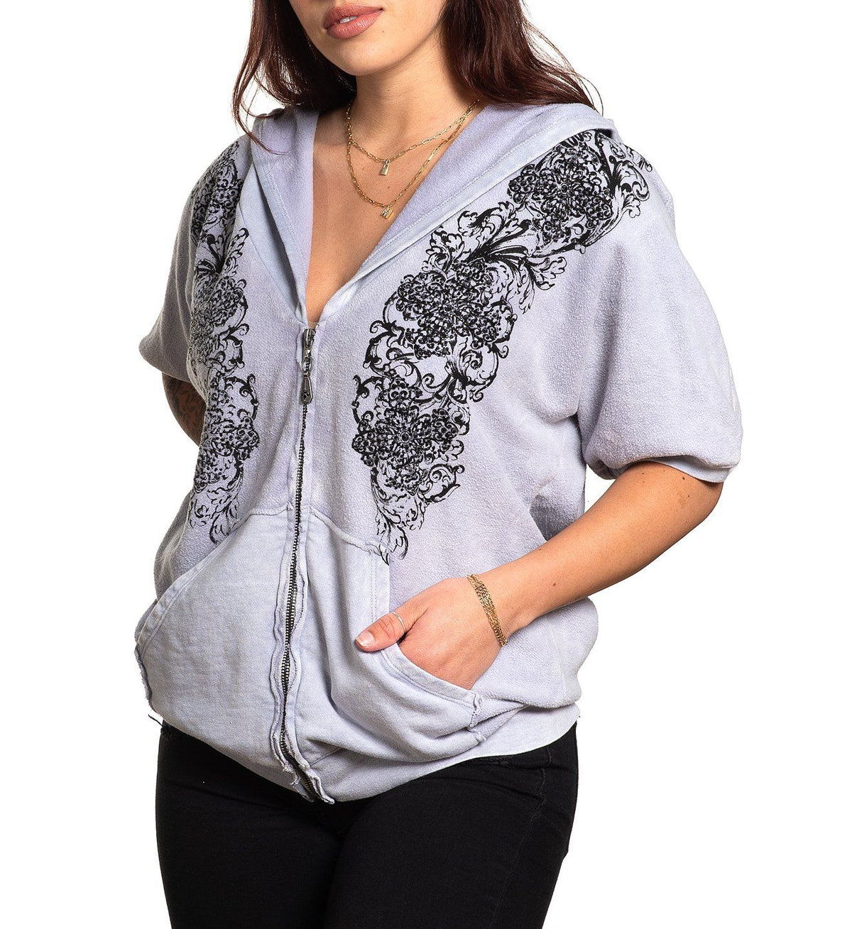 Coleford Ranch Dolman Zip - Affliction Clothing