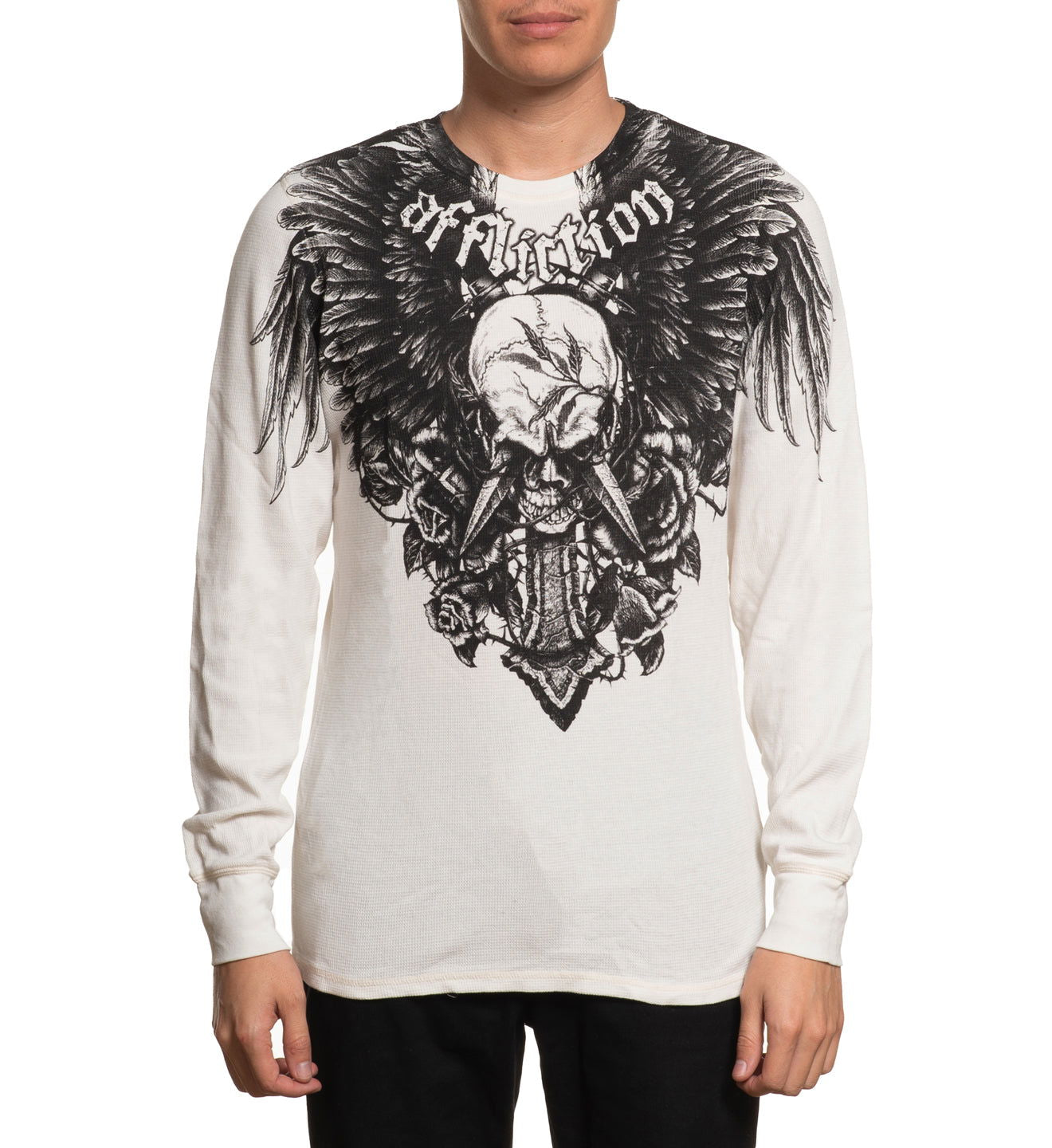 Crossed Over LS Thermal – Affliction Clothing