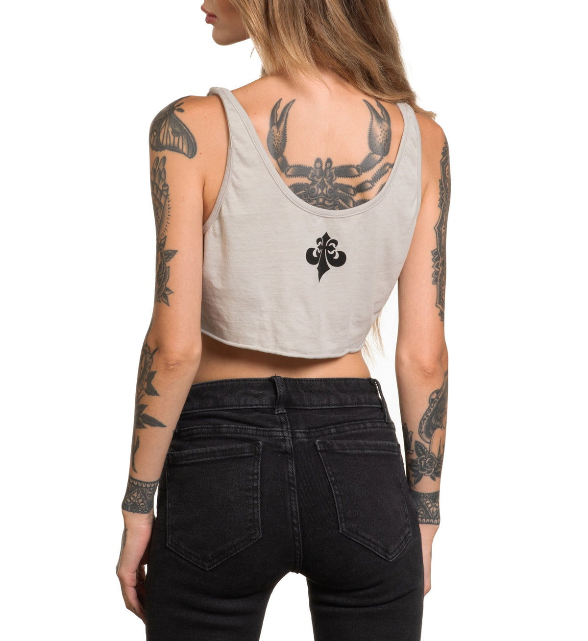 Crows Cropped - Affliction Clothing