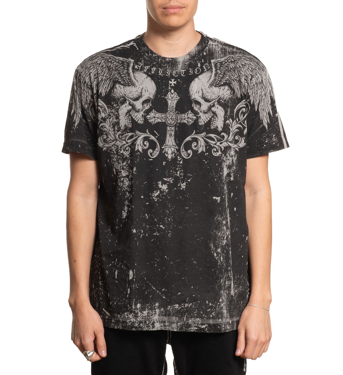 Death Trial Reversible Tee – Affliction Clothing