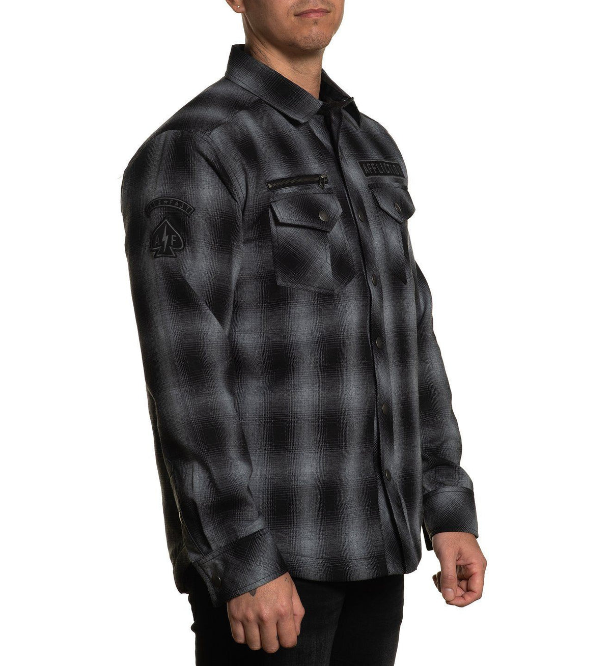 Falter Flannel Jacket - Affliction Clothing