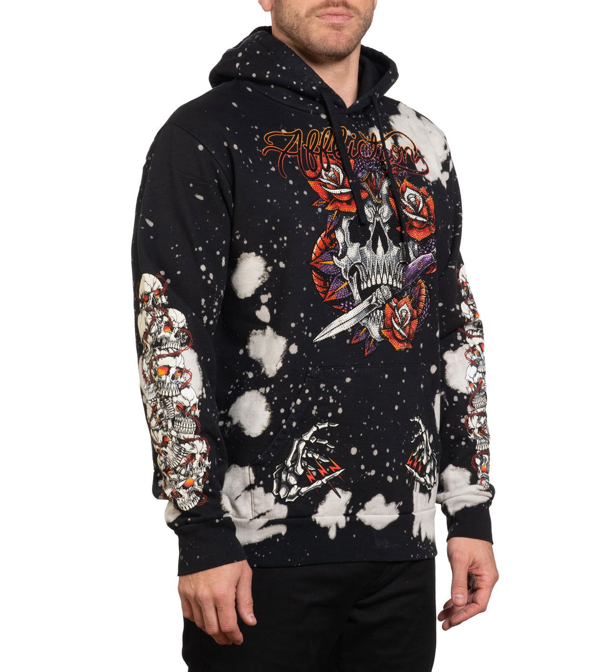 Grease Mob Po Hood - Affliction Clothing