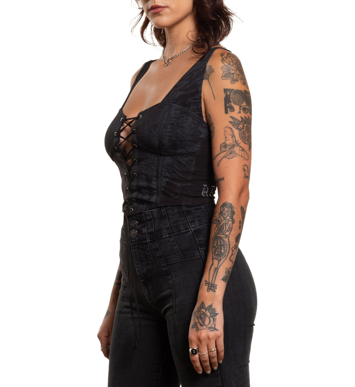 Grecian Estate Bustier - Affliction Clothing