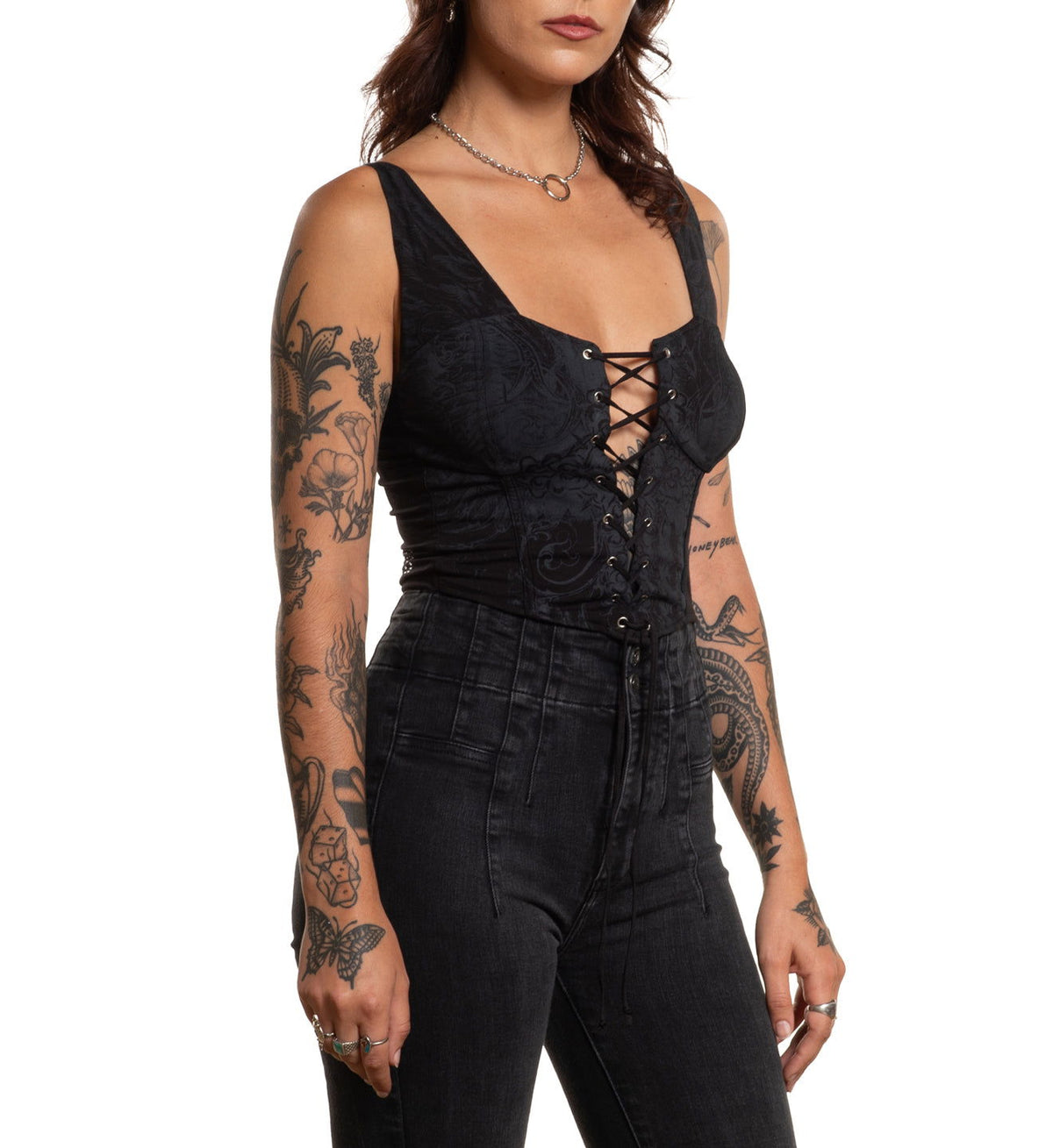 Grecian Estate Bustier - Affliction Clothing