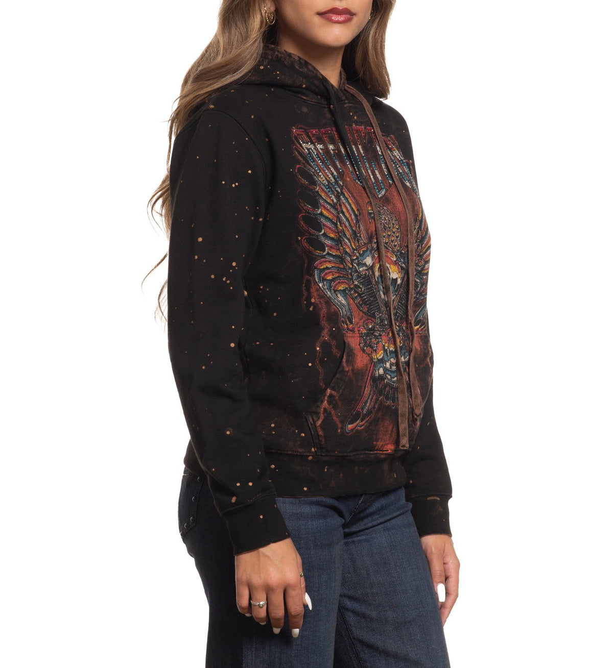 Iron Eagle Po Hood - Affliction Clothing