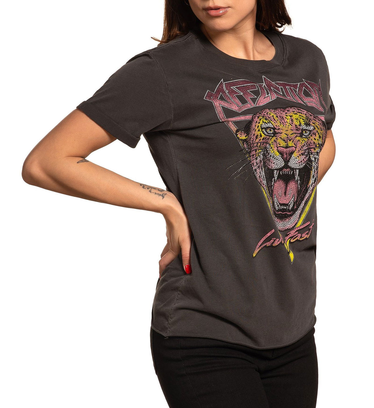 Leopard Head - Affliction Clothing