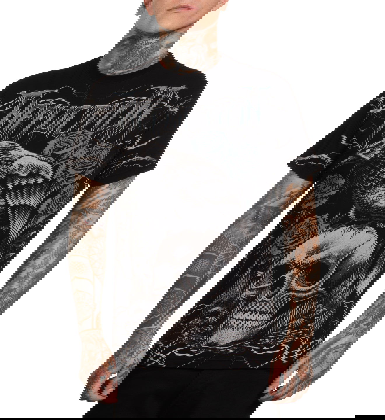 Affliction グラフィックTシャツ X-LARGE バーガンディ Affliction グラフィックTシャツ X-LARGE バーガンディ