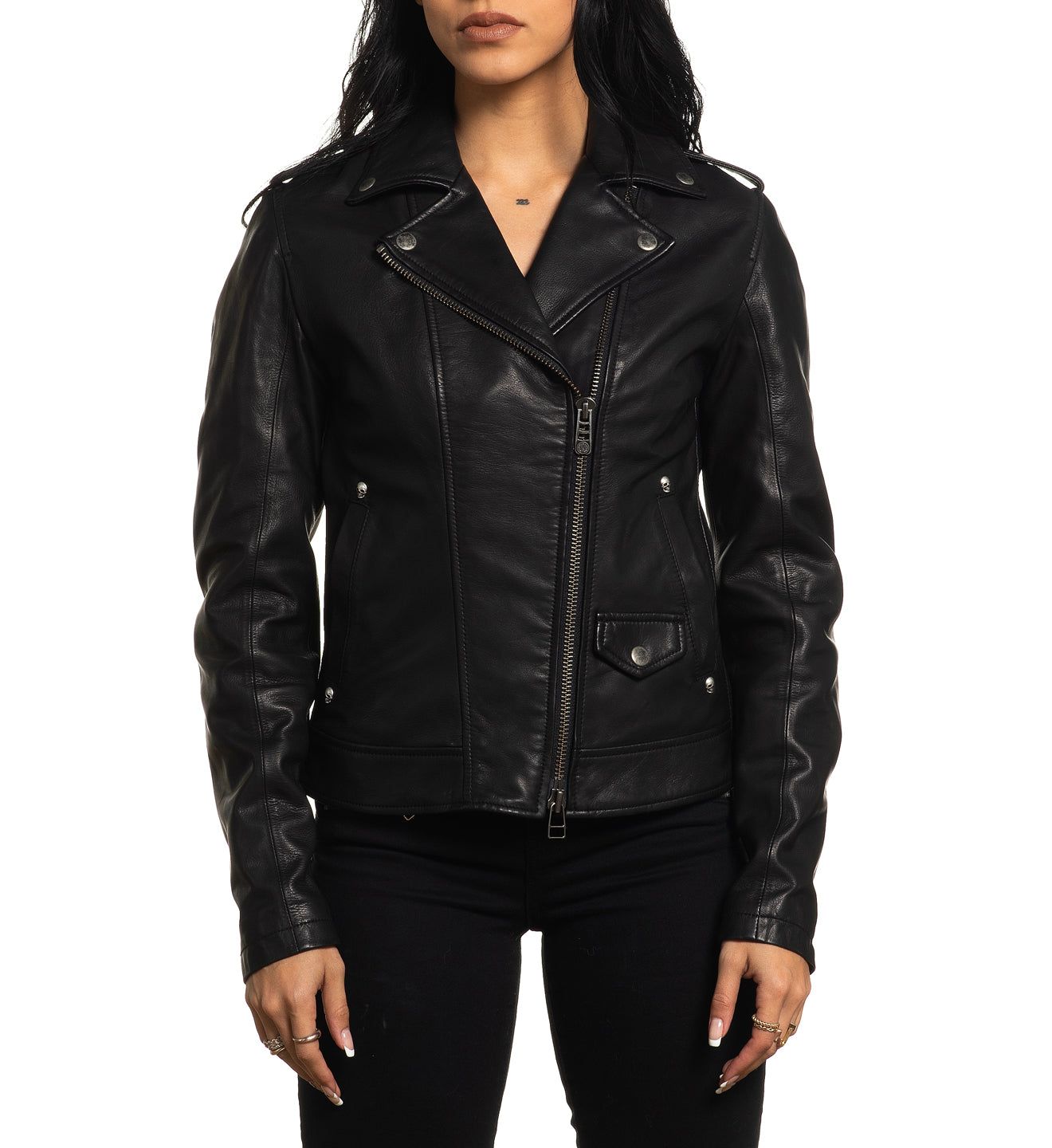 Rebel Rebel Moto Leather Jacket – Affliction Clothing