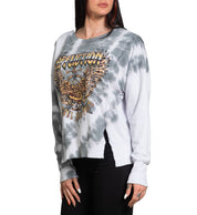 Rebel Rose Tour Crew Fleece - Affliction Clothing