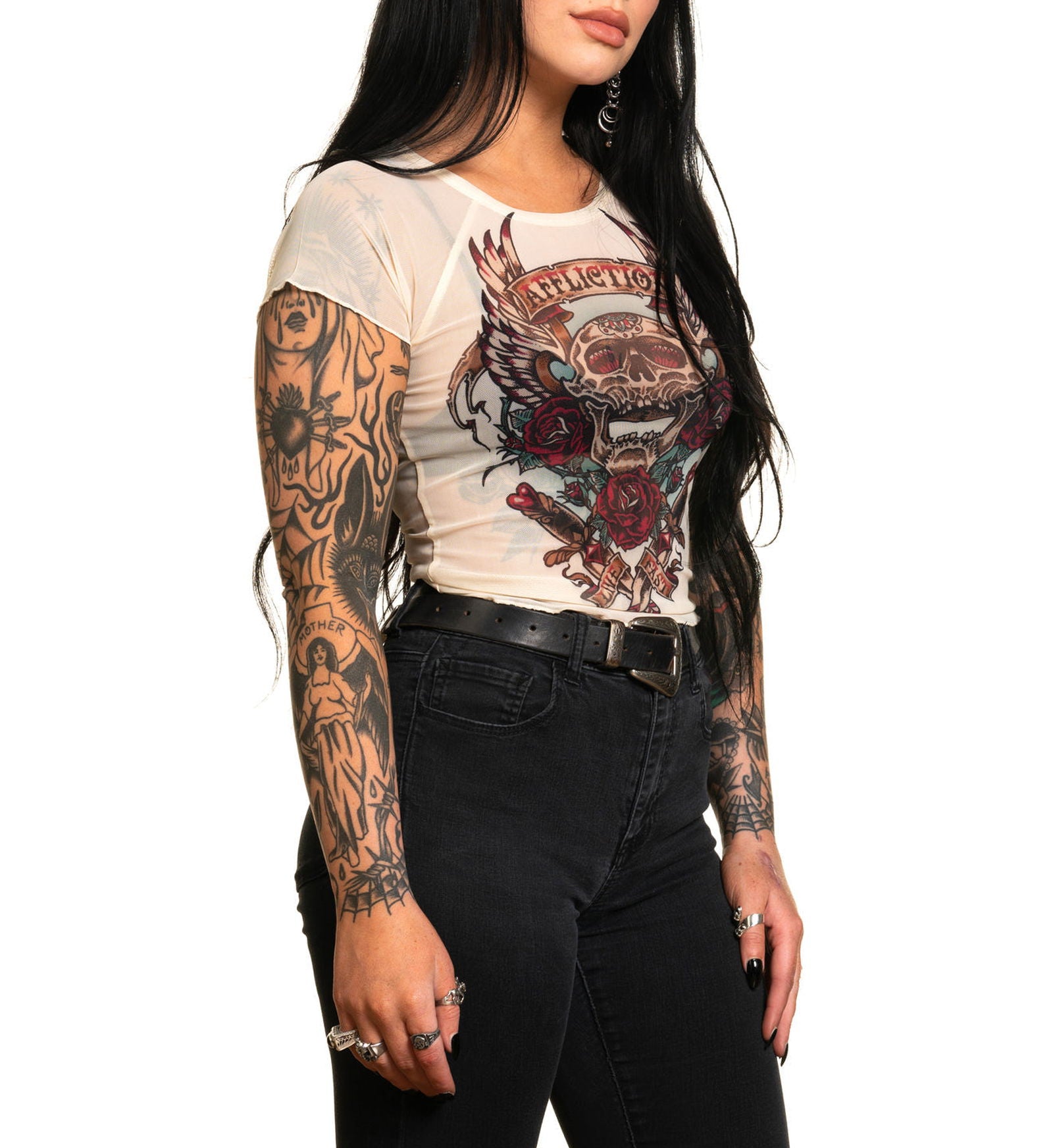 Screamin Roses - Affliction Clothing