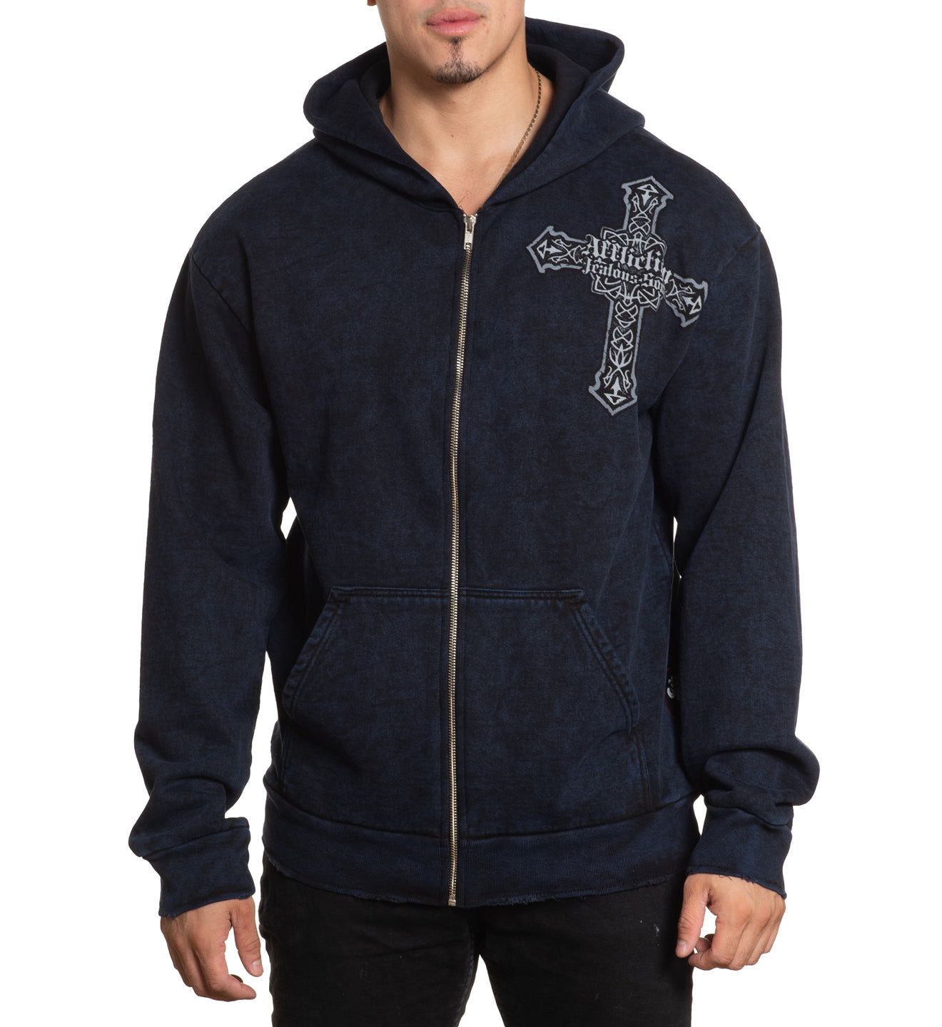 見事な創造力 Seeker Zip-Up Clothing Affliction – Hoodie トップス