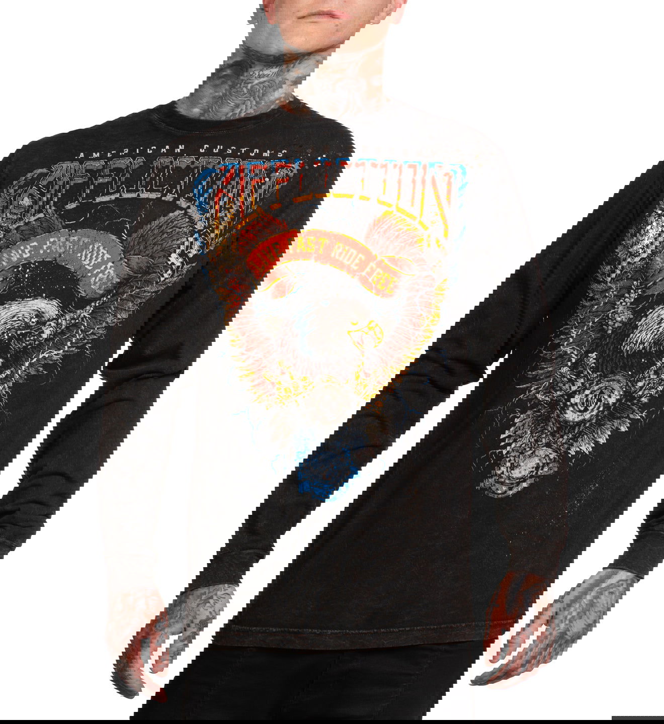 Shredded Pavement - Affliction Clothing