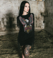 Twin Turbo Fringe Dress - Affliction Clothing