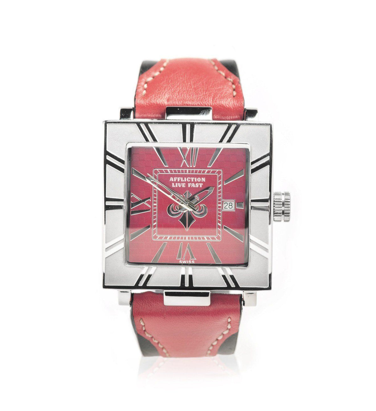 Unisex Large Square Watch - Affliction Clothing