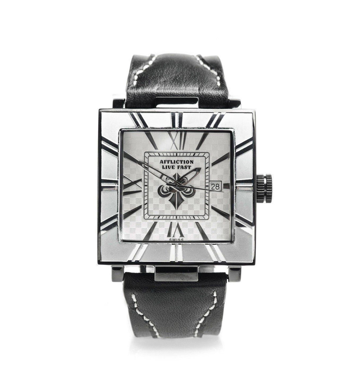 Unisex Large Square Watch - Affliction Clothing