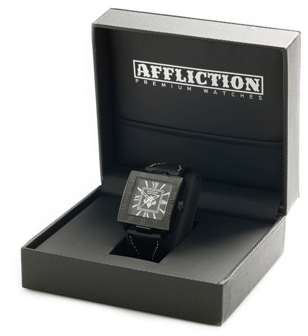Unisex Large Square Watch - Affliction Clothing