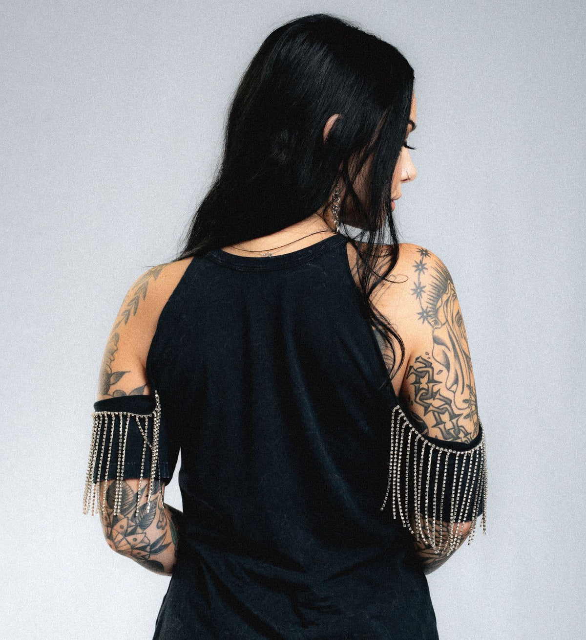 Versailles Cold Shoulder Dress - Affliction Clothing