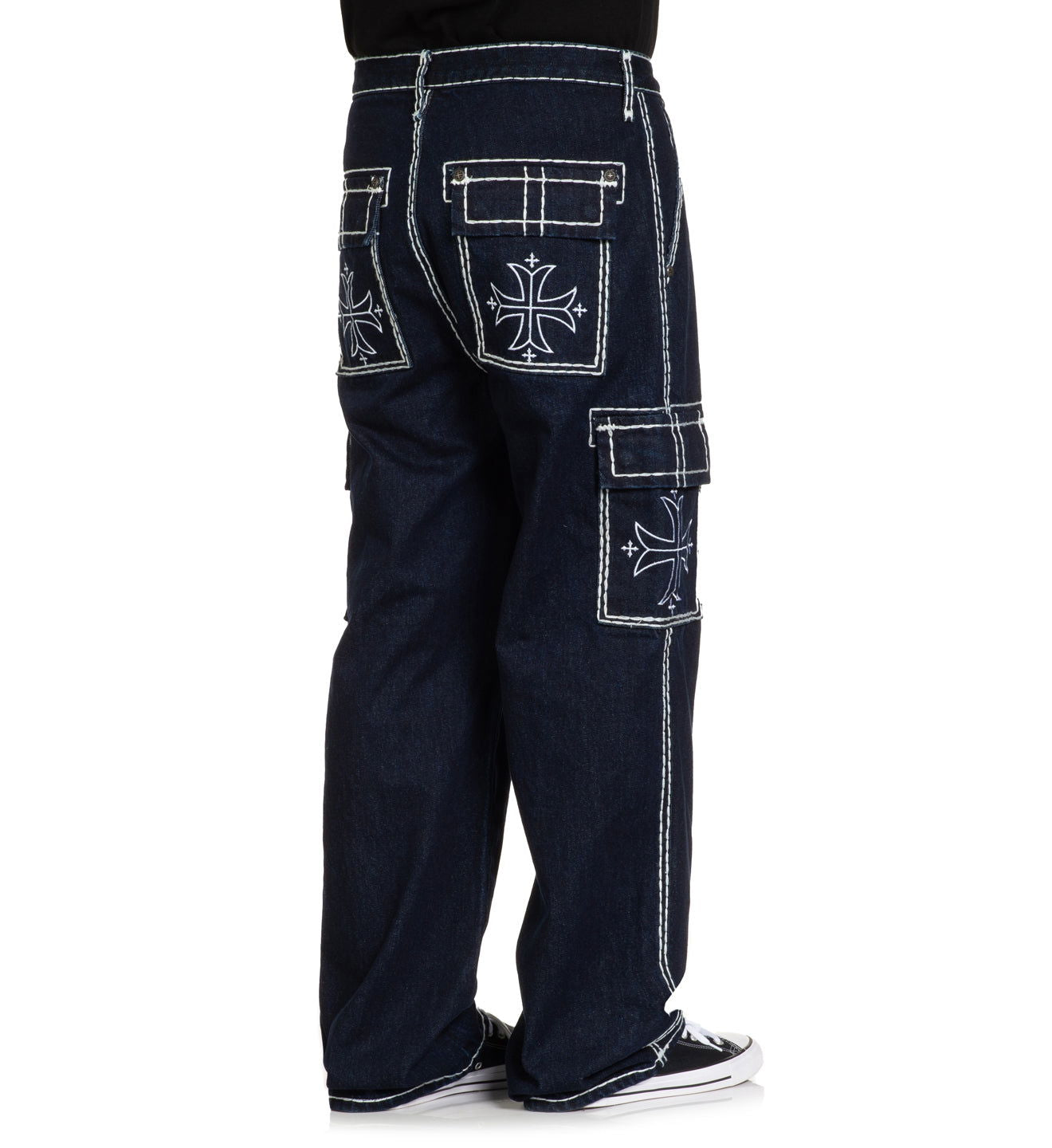 Wide Leg Cargo Pant - Affliction Clothing
