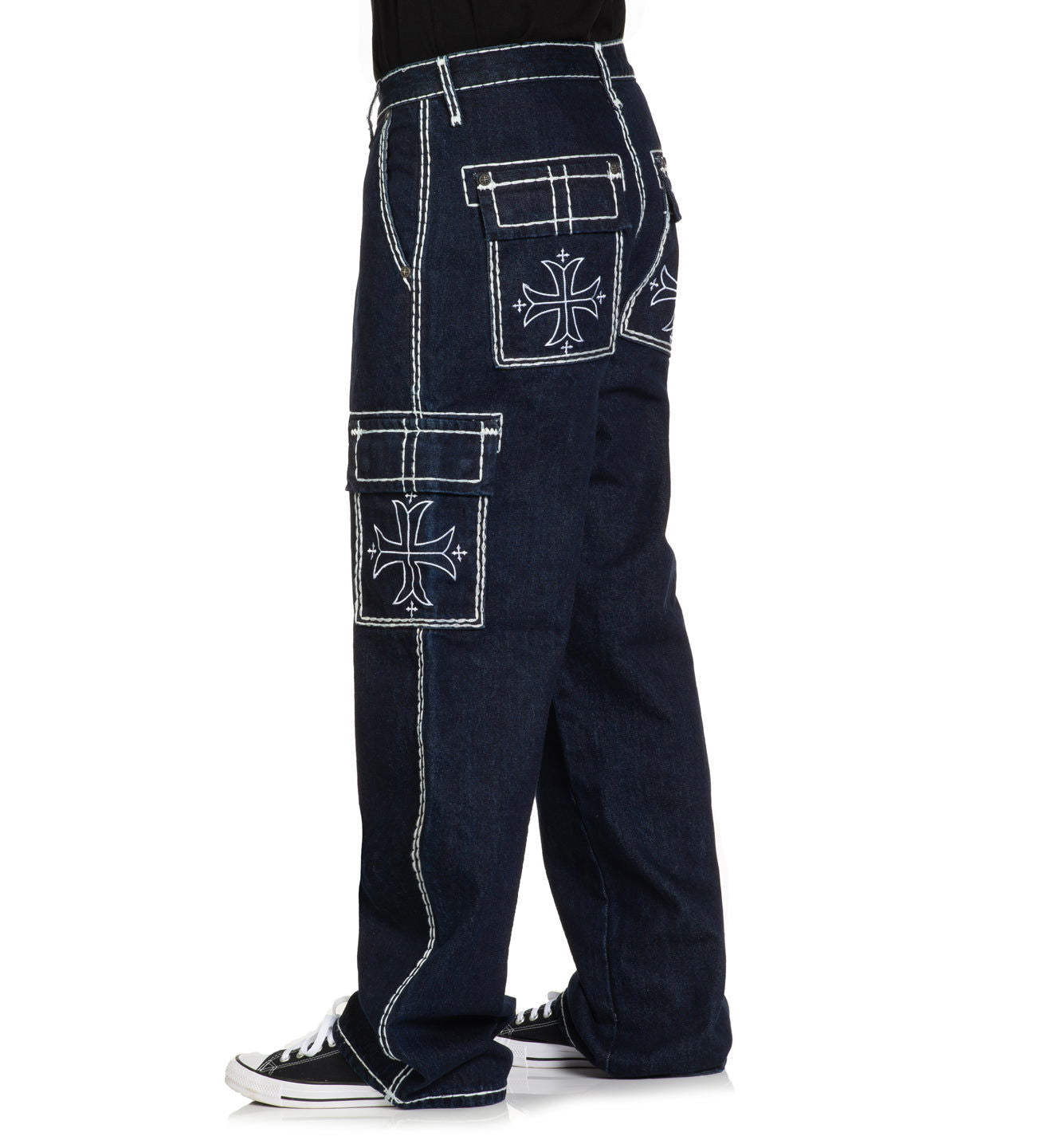 Wide Leg Cargo Pant - Affliction Clothing