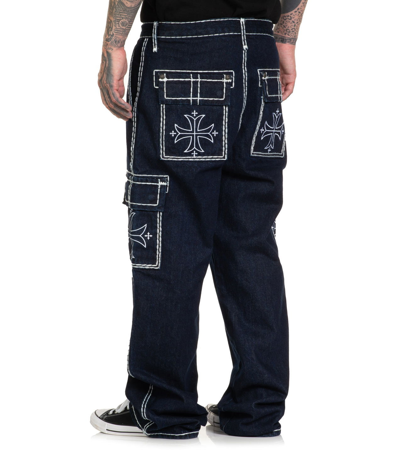 Wide Leg Cargo Pant - Affliction Clothing