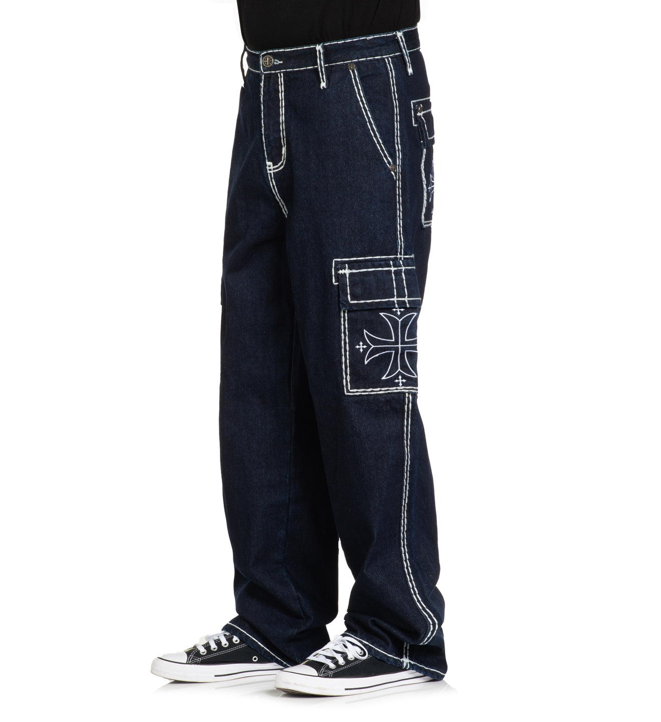 Wide Leg Cargo Pant - Affliction Clothing
