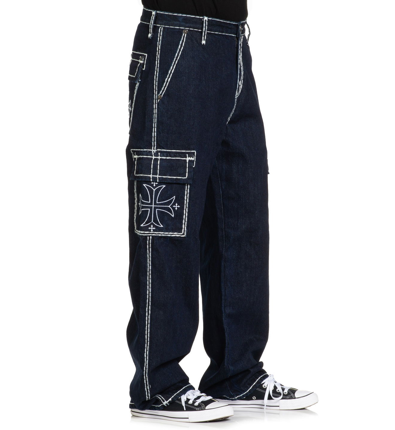 Wide Leg Cargo Pant - Affliction Clothing
