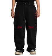 Wide Leg Live Fast Black - Affliction Clothing