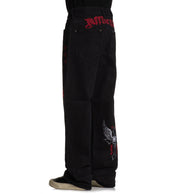 Wide Leg Live Fast Black - Affliction Clothing