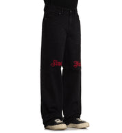 Wide Leg Live Fast Black - Affliction Clothing