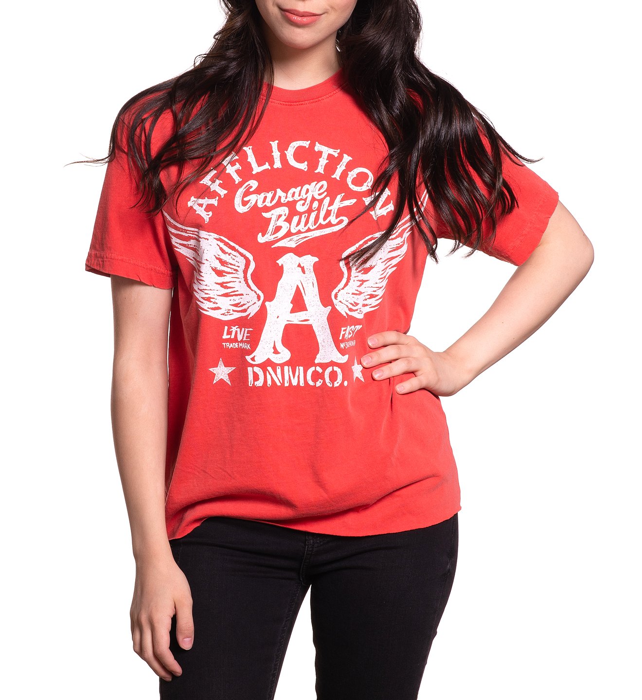 Flying A - Womens Short Sleeve Tees - Affliction Clothing