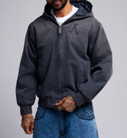 Dark Wings Canvas Zip Hood