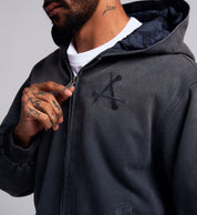 Dark Wings Canvas Zip Hood
