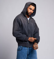 Dark Wings Canvas Zip Hood