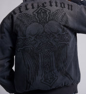 Dark Wings Canvas Zip Hood