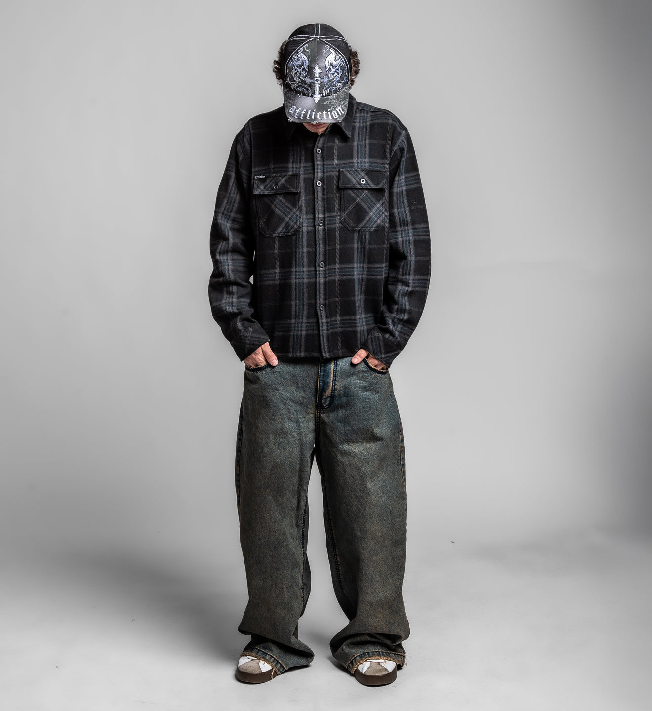 Winged Up Flannel Shirt