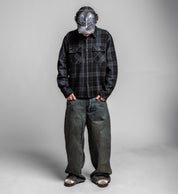 Winged Up Flannel Shirt